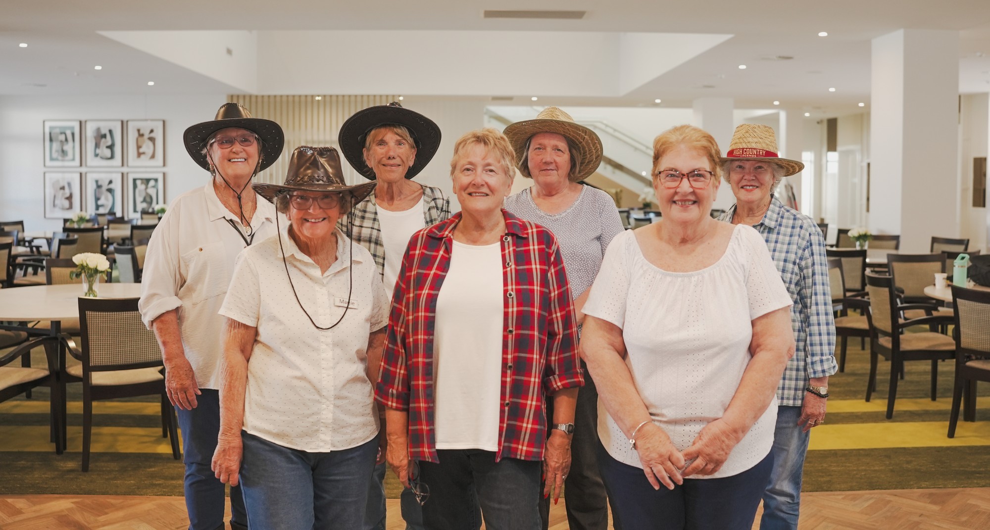 Boot scootin’ at Amber by Living Gems: Line dancing proves popular